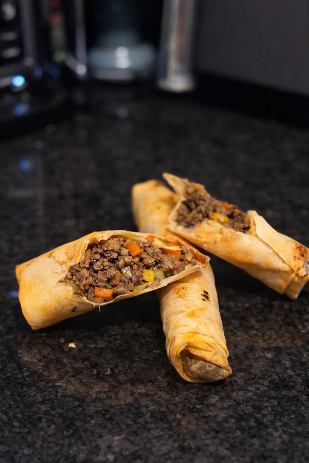 Spring rolls (frozen unbaked)