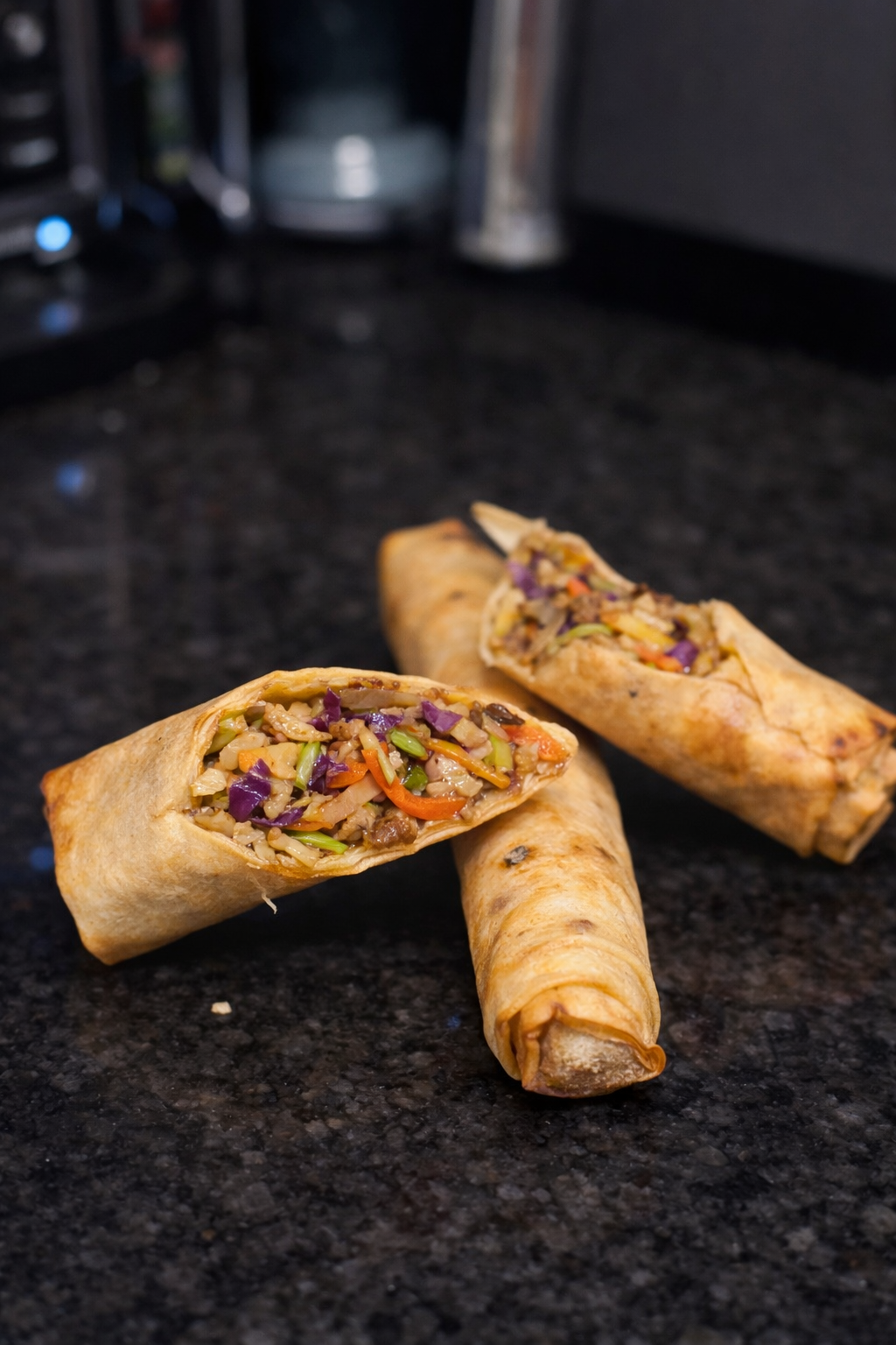 Spring rolls (frozen unbaked)
